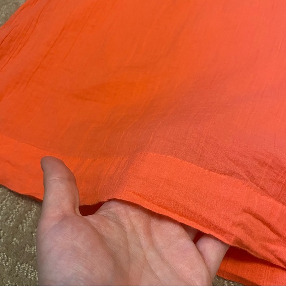 {Athleta} Mariana Tunic / Swim Cover Up - Coral Sunset ~ Size Small - Picture 8 of 16